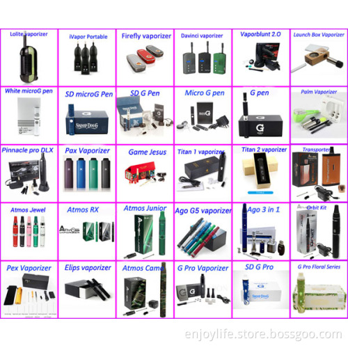 Snoop Dogg G Pen Series, Atmos Rx Series, Firefly Vaporizer